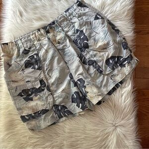 Tommy Bahama Blue Swim Shorts Trunks Boardshorts Size XL Floral Hawaiian Mens